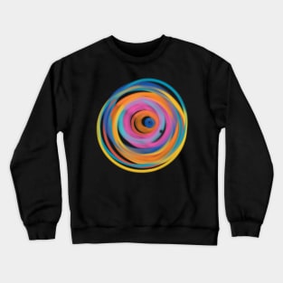 Rainbow pride abstract colourful Crewneck Sweatshirt